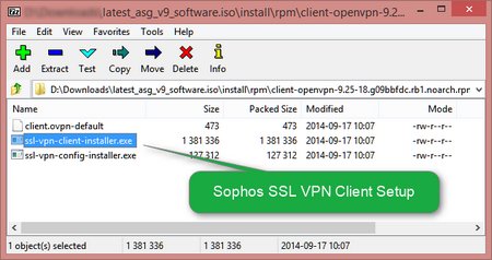 sophos openvpn client download